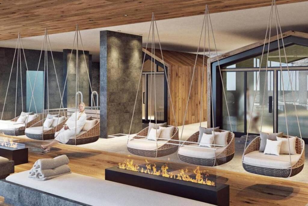 Charmant Studio Renove Situe Dans Les Bains D'Ovronnaz, Immeuble Les Sources 外观 照片