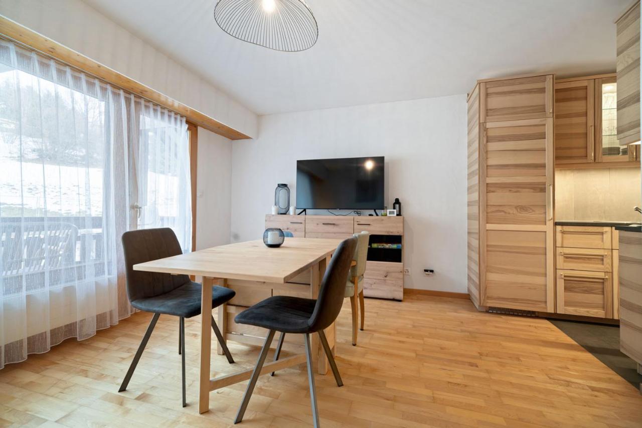 Charmant Studio Renove Situe Dans Les Bains D'Ovronnaz, Immeuble Les Sources 外观 照片