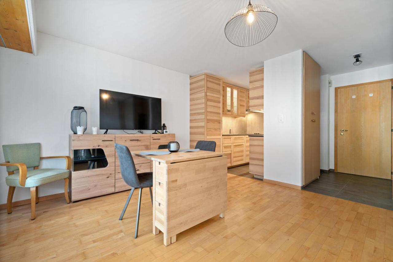Charmant Studio Renove Situe Dans Les Bains D'Ovronnaz, Immeuble Les Sources 外观 照片
