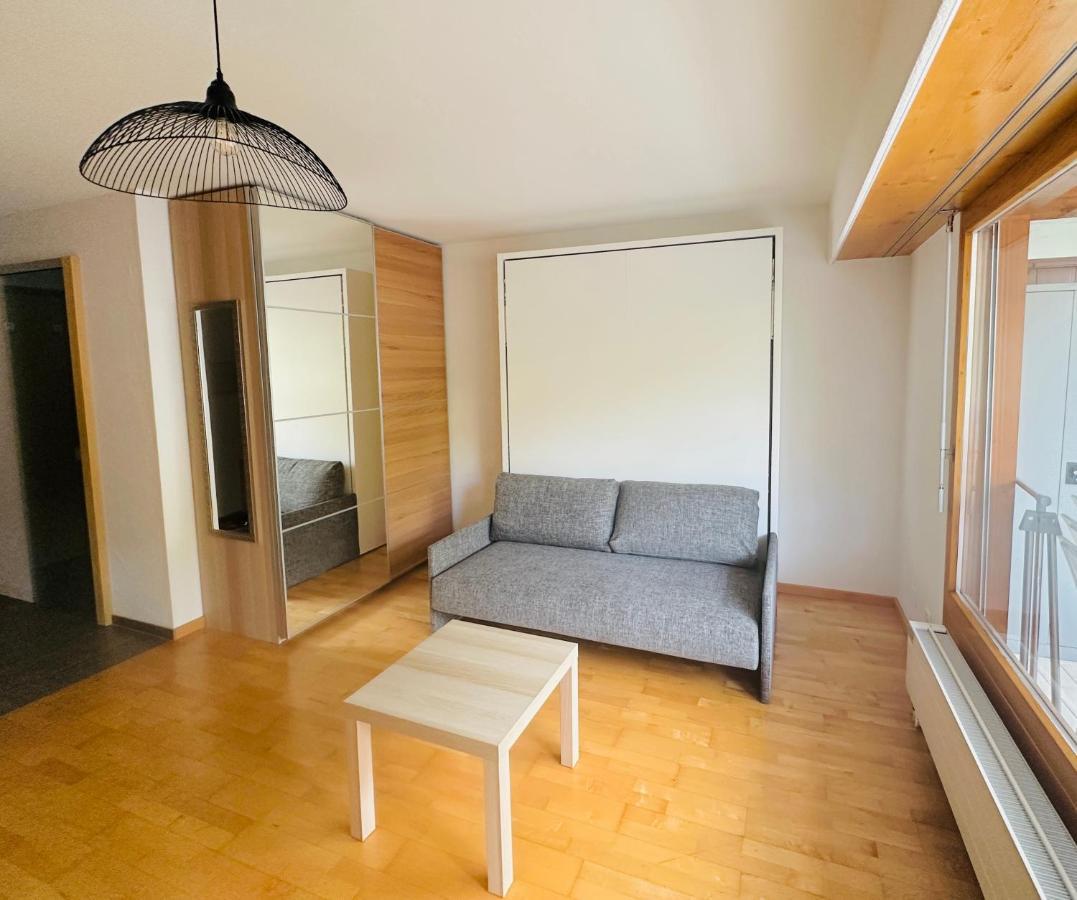 Charmant Studio Renove Situe Dans Les Bains D'Ovronnaz, Immeuble Les Sources 外观 照片